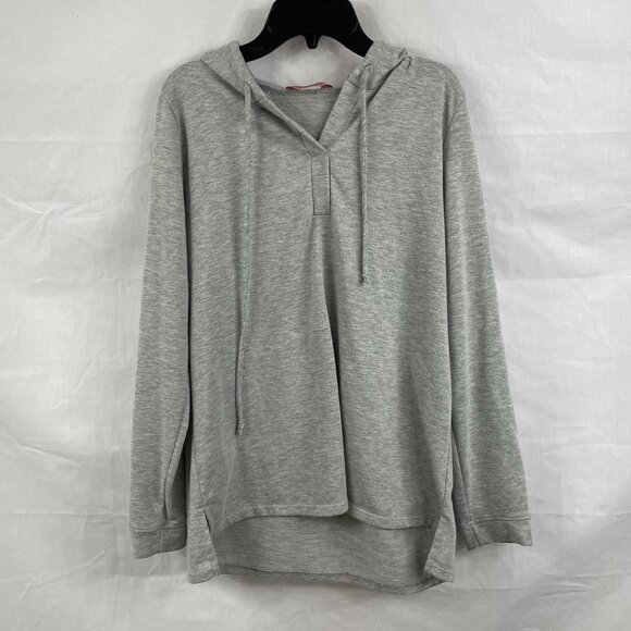 SJS Tops - SJS Gray Hooded Light-weight Sweatshirt Size M